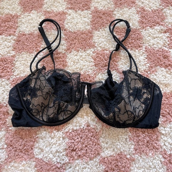 Victoria's Secret Other - Victorias Secret Very Sexy Push-up Sheer lace bra without padding size 36D